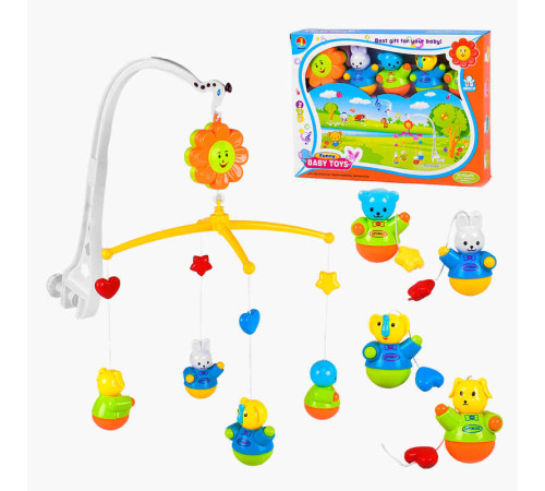 Карусель 6388 (36) музична, заводний механізм, у коробці