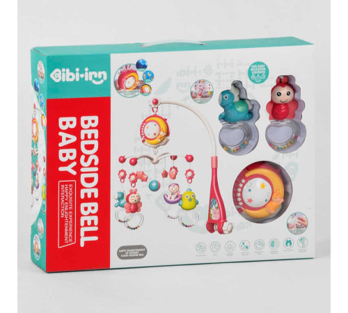 Карусель 648 A-54 (12/2) пульт д/у, проєктор, проєкція картинки, таймер, мелодії, пісні, підсвічування, в коробці