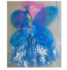 Крила С 68497 (100) спідниця, чарівна паличка, обруч, висота крил на резинках 40см, в пакеті