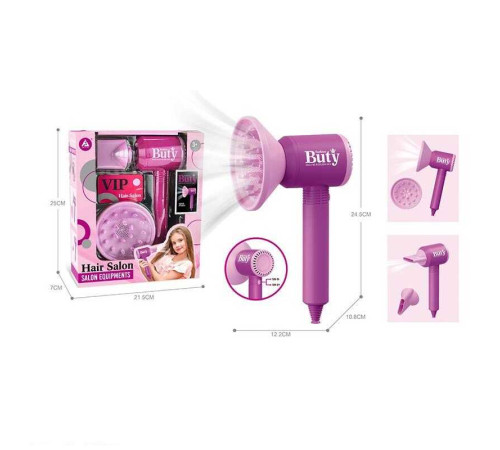 Набір перукаря HJ 624 A (96/2) функціональний фен, в коробці