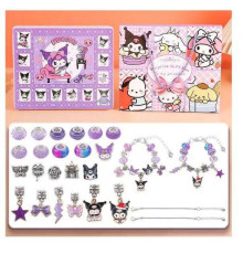 Набір прикрас M 18596 (144) герой, основи для прикрас, шарми, в коробці