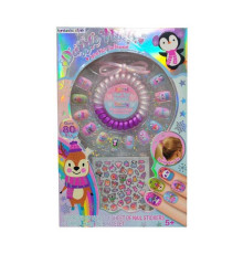 Накладні нігті 231 A (192) наліпки для нігтів, резинка для волосся, в коробці