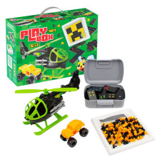 гр Подарунковий набір 2871 (1) "Technok Toys", гвинтокрил, машинка-позашляховик, мозаїка, доміно, ланчбокс, в коробці