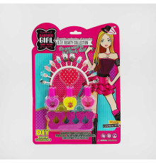 Набір для манікюру J 604 (180/2) тіпси, лаки, на листі