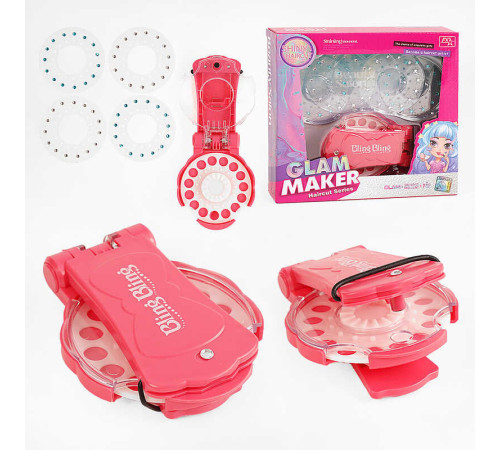 Прикраси для волосся FX 680-1 (144/2) пристрій, диски зі стразами, в коробці