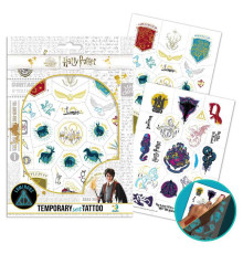 гр Набір дитячих тимчасових татуювань "Harry Potter. Символи" 200505 (50) "DoDo", 45 татуювань