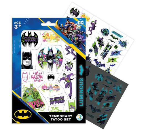 гр Набір дитячих тимчасових татуювань "Команда" 200547 (50) "DoDo", 40 татуювань (2 аркуші)