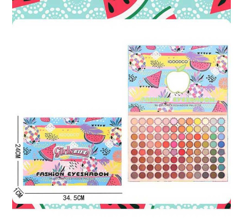 Косметика IG 3083 (60/5) 96 кольорів тіней, у коробці