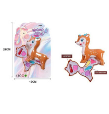 Косметика A 8102-4 (240/2) тіні для повік, помада, аплікатор, на листі