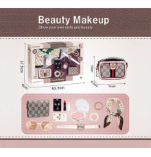 Набір аксесуарів S 4 (24) сумочка, хустинка, окуляри, годинник, гаманець, пробник парфумів, помада, сережки, підвіска на шию, в коробці