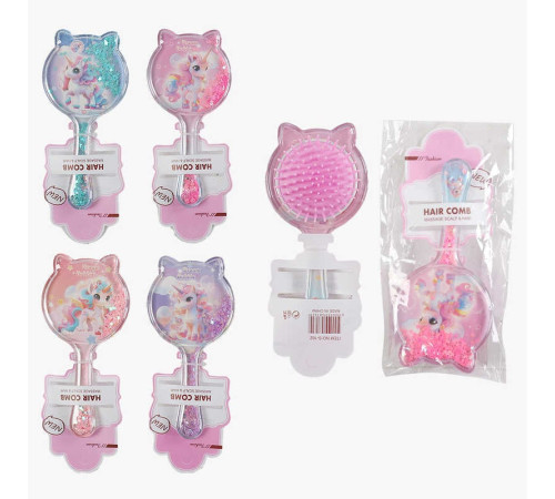 Щітка для волосся C 71798 (360) прозорий корпус з блискітками, в пакеті, ВИДАЄТЬСЯ ТІЛЬКИ МІКС ВИДІВ Щітка для волосся C 71798 (360) прозорий корпус з блискітками, в пакеті, ВИДАЄТЬСЯ ТІЛЬКИ МІКС ВИДІВ