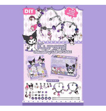 Набір прикрас M 610-1 (48/2) адвент-календар, 24 комірки, ланцюжки, шарми, підвіски, в коробці