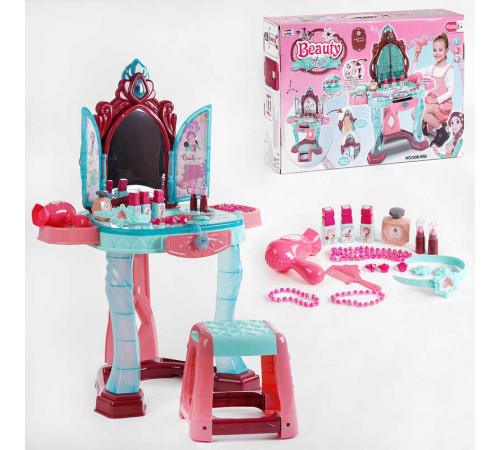 Трюмо 008-988 (6) сенсорне відкривання люстерка, звук, підсвічування, в коробці