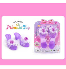 Туфлі 830-2 (96/2) з бантиком, висота підборів 4 см, на листі