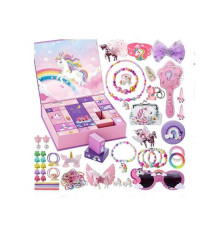 Адвент-календар QC 066 (18) 24 віконця, прикраси, аксесуари, в коробці