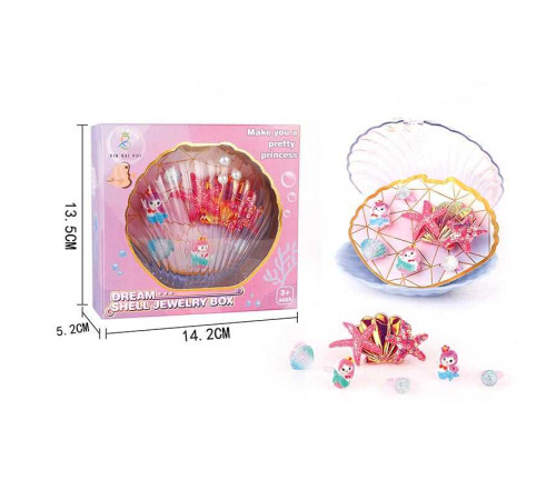 Набір прикрас A 108-3 (240/2) каблучки, шпилька, в коробці