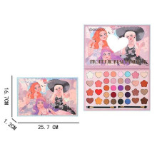 Косметика LK 5132 (96) тіні, аплікатор, хайлайтер, рум’яна, в коробці