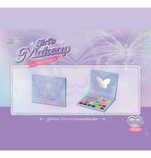 Набір косметики SY 2226 B (120) палетка тіней, блиски для губ, 30 кольорів та відтінків, дзеркальце, в плівці