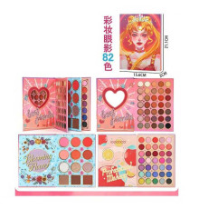 Косметика LK 29536 (96) 70 кольорів тіней, рум'яна, хайлайтери, у коробці