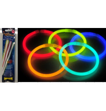 Браслет неоновий С 66389 (432) ЦІНА ЗА 1 ПАКЕТ, 8 штук в пакеті
