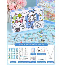 Набір для створення прикрас C 66700 (100) основи для браслетів та намист, чарми, намистини, підвіски, подарункове пакування, в пакеті