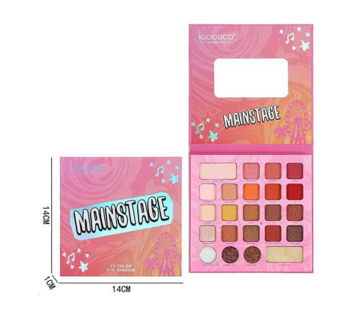 Косметика IG 3677 (192) тіні, хайлайтер, в плівці