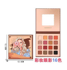 Косметика IG 3109 B (288) 16 кольорів тіней, у коробці