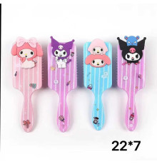 Щітка для волосся C 70561 (288) 4 види, в пакеті, ВИДАЄТЬСЯ ТІЛЬКИ МІКС ВИДІВ