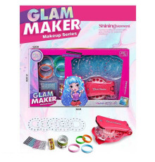 Набір прикрас FX 680-3 (72/2) інструмент для створення зачісок, стрази, декоративний скотч, гумові браслети, в коробці