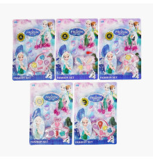 Набір косметики ZH 001 (576/2) 5 видів, герой, тіні для повік, аплікатор, аксесуари, на листі, ВИДАЄТЬСЯ ТІЛЬКИ МІКС ВИДІВ