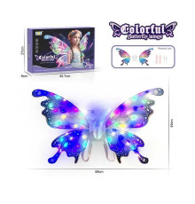 Крила 3630 (12) музика, підсвічування, рухаються, ремінці, в коробці