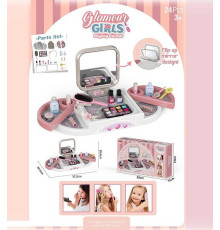 Трюмо 7 GT 04 A (18) 52,5х30,5х28,5 см, дзеркальце, імітація косметики, гребінець, аксесуари, в коробці