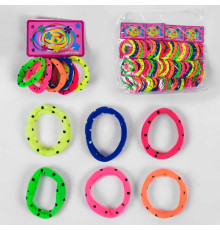 Резинки для волосся З 34249 (200) 72 штуки в упаковці, ЦІНА ЗА УПАКОВКУ