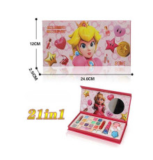 Косметика LK 3604 (96) тіні для повік, блиски, лаки, пензлики, дзеркальце, в коробці