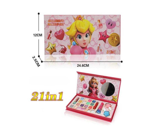 Косметика LK 3604 (96) тіні для повік, блиски, лаки, пензлики, дзеркальце, в коробці