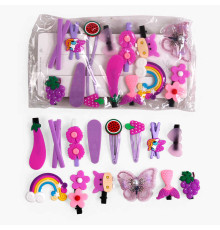 Набір шпильок для волосся С 64533 (1000) ЦІНА ЗА 1 ЛИСТ, 14 штук, на листі