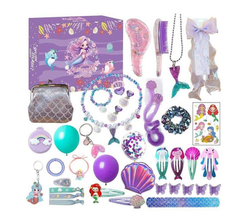 Адвент-календар XT 95 (36) 24 віконця, прикраси, аксесуари, в коробці