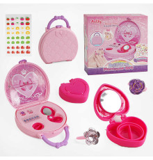 Набір для манікюру 55003 А (36) наклейки на нігті, перекладні татуювання, стрази, в коробці