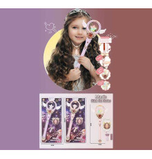 Музична паличка 608 A 328 (120/2) 2 види, звуковий ефект, підсвічування, довжина - 33 см, у слюді