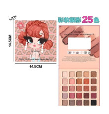 Косметика IG 3115 (192) 25 кольорів тіней, у коробці