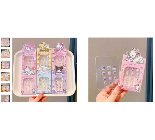 Набір для манікюру C 73156 (100) ЦІНА ЗА 12 ШТУК В УПАКОВЦІ, герой, в пакеті