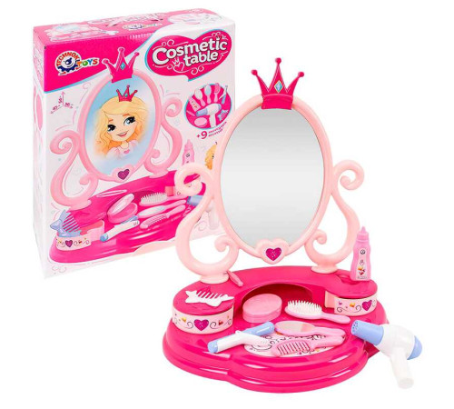 гр Косметичний столик 8676 (3) "Technok Toys", 9 аксесуарів, дзеркало, в коробці – в наличии! Купите сейчас у KAZKOVA гр Косметичний столик 8676 (3) "Technok Toys", 9 аксесуарів, дзеркало, в коробці – в наличии! Купите сейчас у KAZKOVA