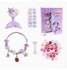 Набір прикрас PX 66093 (120/2) браслет, заколка, накладні нігті, намистини, в коробці