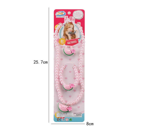 Набір прикрас D 3-13 (1200/2) намисто, каблучка, браслет, у пакеті