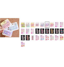 Набір для манікюру C 73157 (1200) ЦІНА ЗА 1 ШТУКУ, герой, 12 накладний нігтів, на листі, ВИДАЄТЬСЯ МІКС