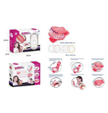 Прикраси для волосся 897 (60/2) машинка для кріплення, дзеркальце, стрази, в коробці