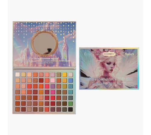 Косметика IG 3047 (72) 70 кольорів тіней, дзеркальце, в коробці