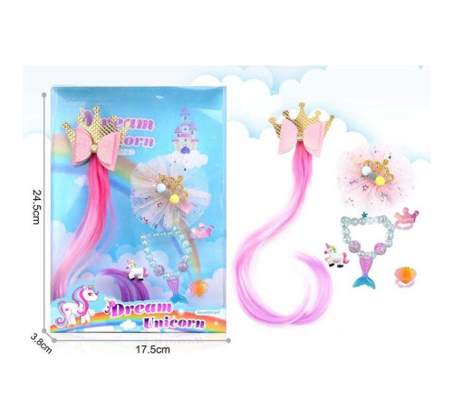 Набір прикрас A 9 C (120/2) браслет, кільця, шпильки, у слюді