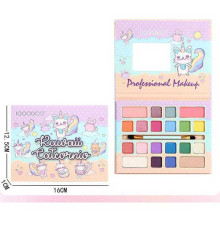 Косметика LK 5067 (192) 16 кольорів тіней, пензлик, дзеркальце, рум’яна, контуринг, в коробці