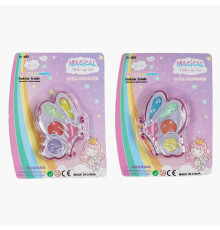 Косметика 993-7 A (720/2) 2 види,тіні для повік, аплікатор, на листі